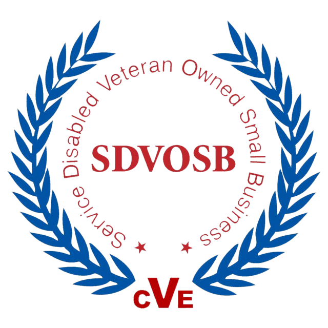 SDVOSB Certified Service Disabled Veteran Owned Small Business badge